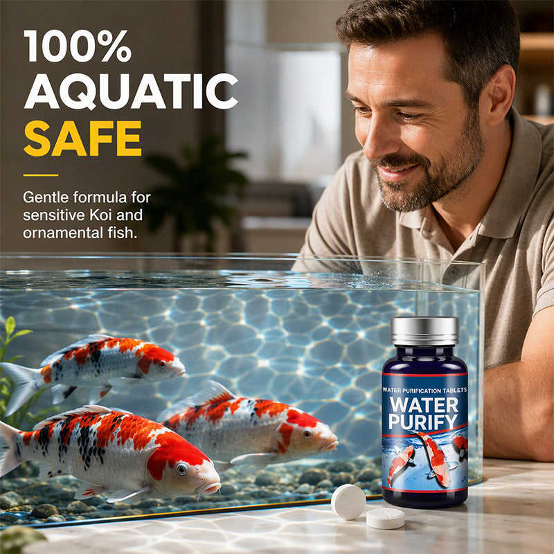 🥳HOT SALE🥳💞10K+ SOLD! Aquarium Tablets – From £6.99! 50 tablets, nitrifying bacteria & clear water. Healthy tank – grab yours! ✅