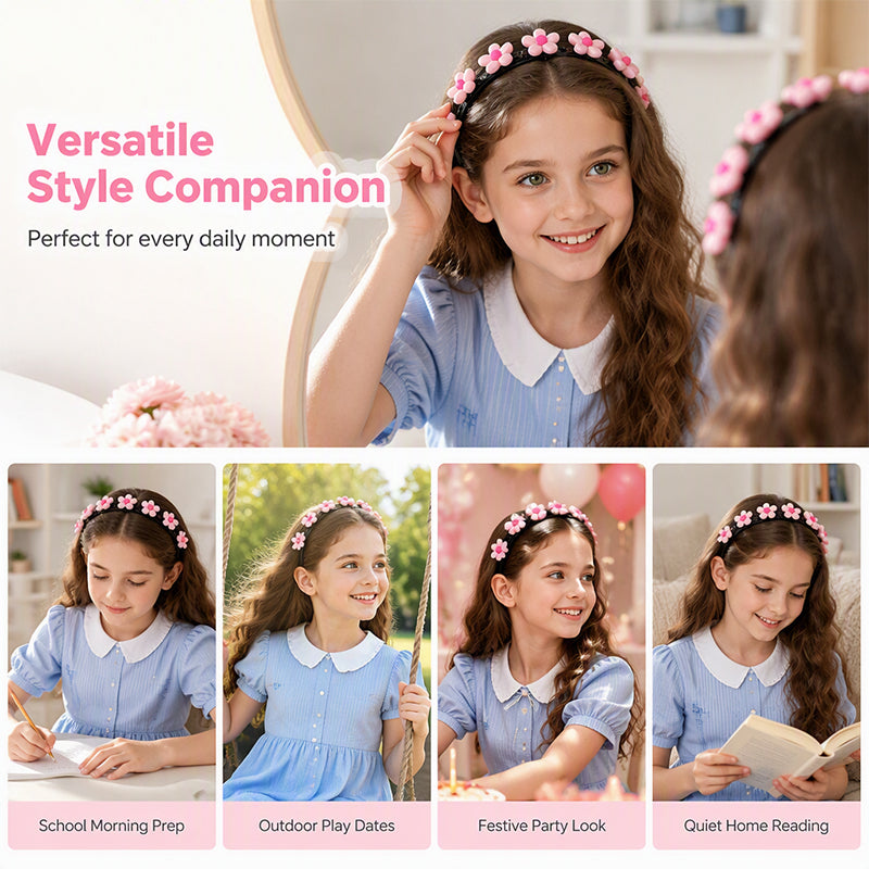 🎀 BUY 1 GET 1 FREE! 🌺 Kids Braided Hairpin – Easy 5‑min styling & cute cartoon designs ✨
