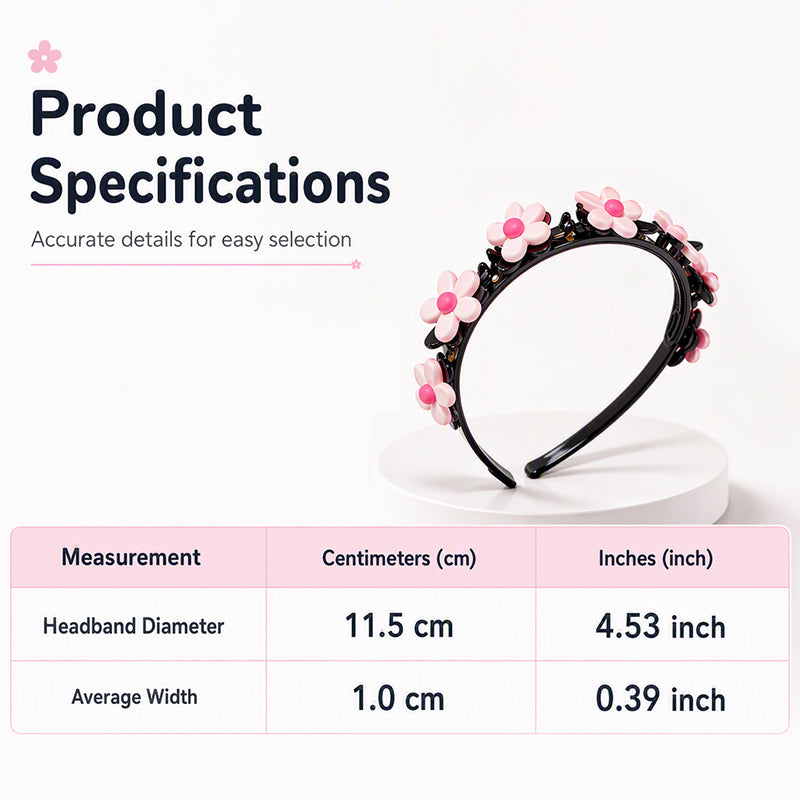 🎀 BUY 1 GET 1 FREE! 🌺 Kids Braided Hairpin – Easy 5‑min styling & cute cartoon designs ✨