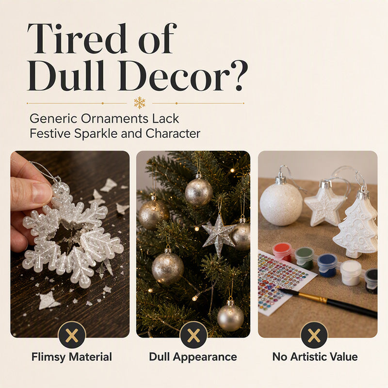 🥳2026 HOT SALE🥳💞50K+ SOLD! 🎄✨ 50% OFF! Christmas DIY Painting Ornaments – make sparkling 5D pearl decorations yourself. Unique, handmade & full of festive charm – no store-bought can compare! 🖌️💎