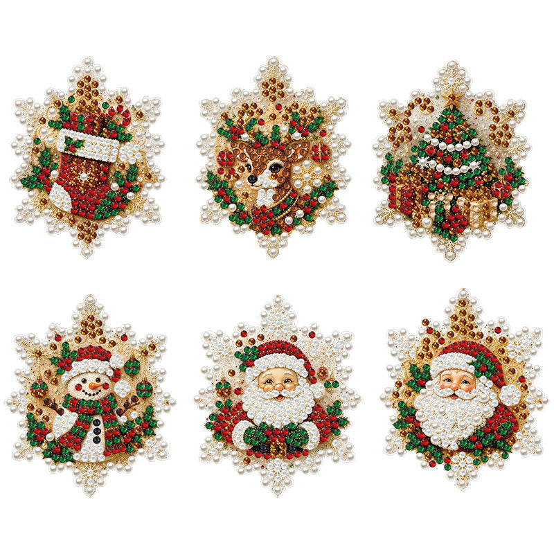 🥳2026 HOT SALE🥳💞50K+ SOLD! 🎄✨ 50% OFF! Christmas DIY Painting Ornaments – make sparkling 5D pearl decorations yourself. Unique, handmade & full of festive charm – no store-bought can compare! 🖌️💎
