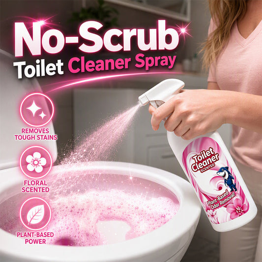 🥳2026 BESTSELLER🥾 Toilet Cleaner Spray – No-Scrub, Floral Scent – Loosens Urine & Limescale – Easy Spray Reach – Daily Bathroom Care! 🛡️💨
