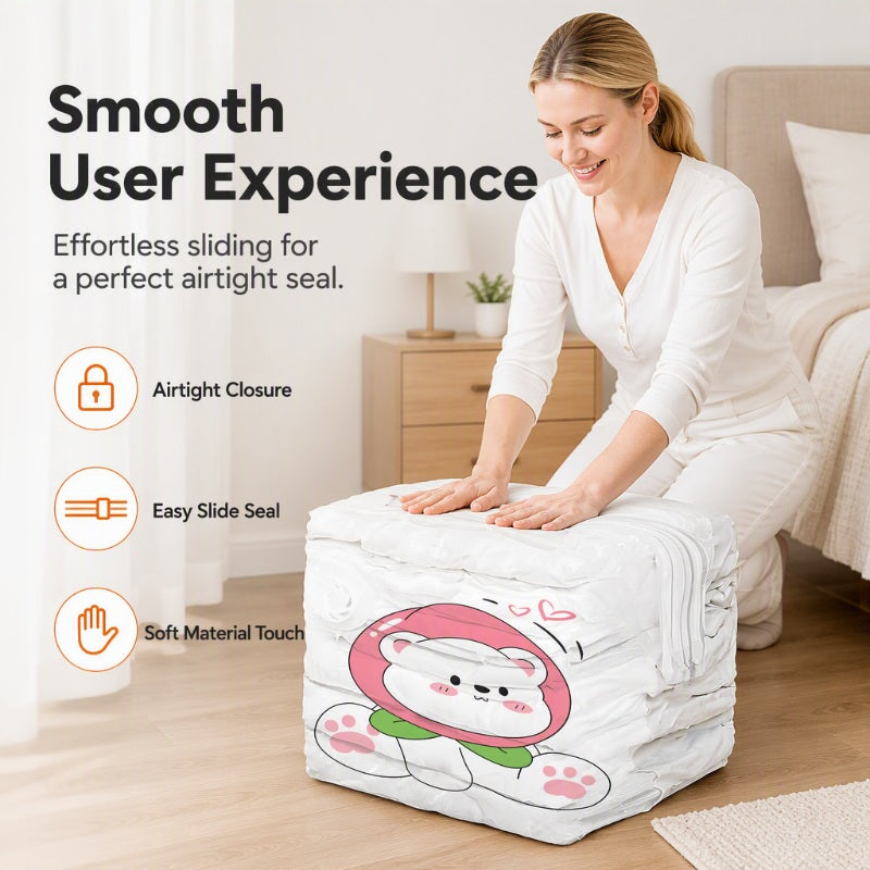 🥳HOT SALE🥳💞50K+ SOLD! Vacuum Storage Bags – From £4.99! Pump-free, 3D compression & leak-proof. Maximize space – grab yours! ✅