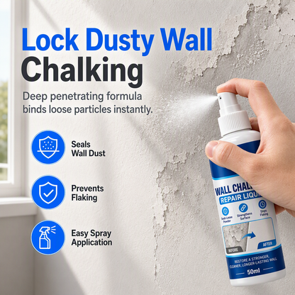 🥳HOT SALE🥳💞50K+ SOLD! Wall Repair Liquid – Only £7.99! Locks chalking, deep binding & waterproof. Solid walls – grab yours! ✅