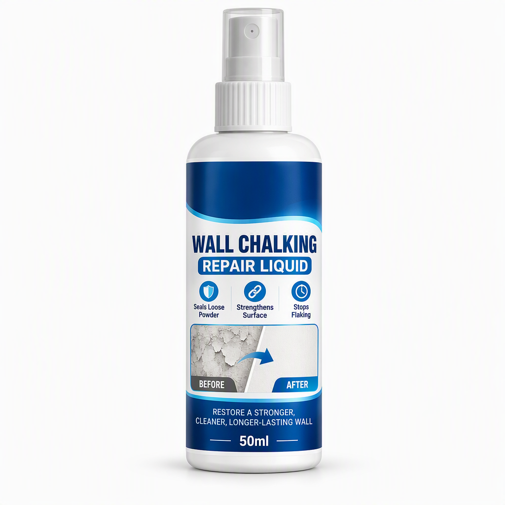 🥳HOT SALE🥳💞50K+ SOLD! Wall Repair Liquid – Only £7.99! Locks chalking, deep binding & waterproof. Solid walls – grab yours! ✅