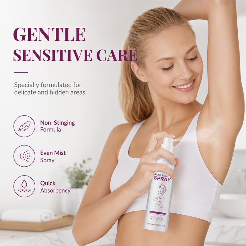 Painless Hair Removal Spray for Smooth Silky Skin