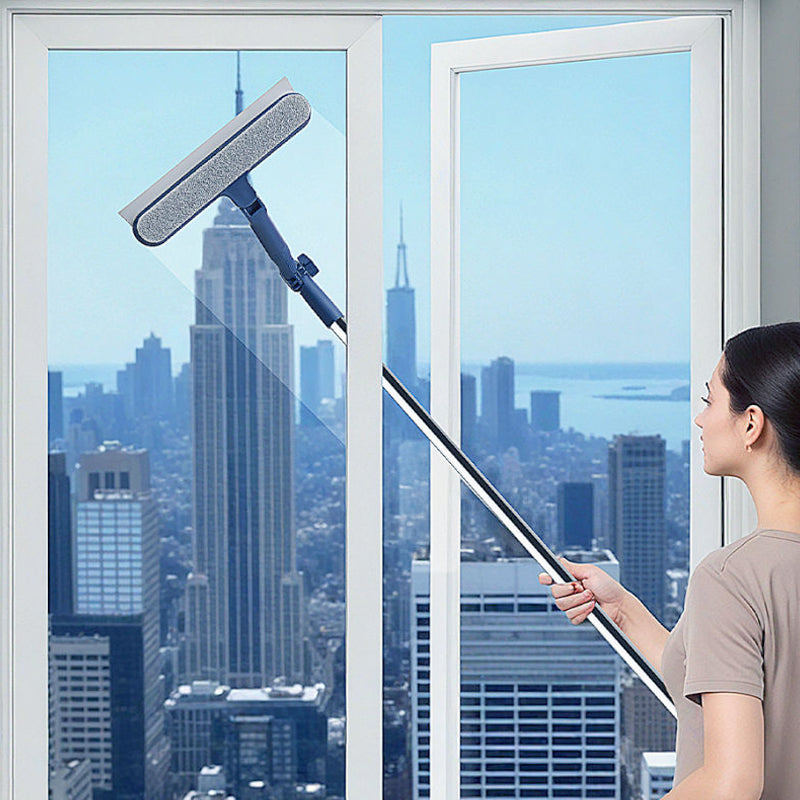 🥳HOT SALE🥳💞50K+ SOLD! Window Squeegee – From £13.49! Dual-sided, streak-free & safe. Clean high-rise windows – grab yours! ✅