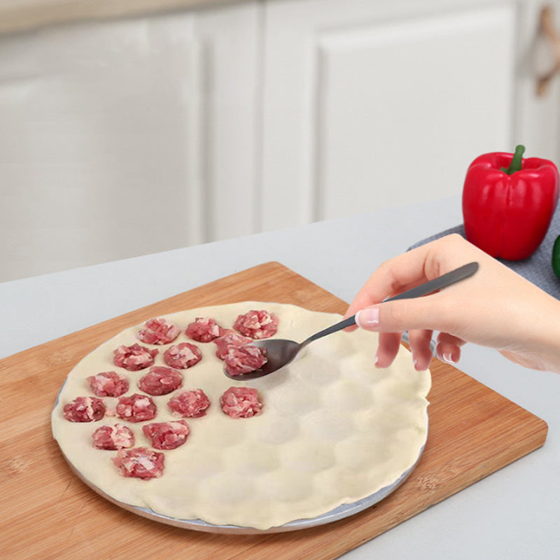 🥳HOT SALE🥳💞50K+ SOLD! Dumpling Mold – From £9.99! 37 cavities, sturdy aluminum & easy clean. Perfect dumplings – grab yours! ✅