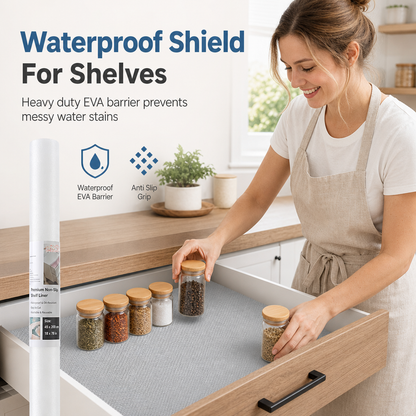 Cuttable EVA Non-Slip Waterproof Drawer Liner