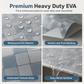 Cuttable EVA Non-Slip Waterproof Drawer Liner