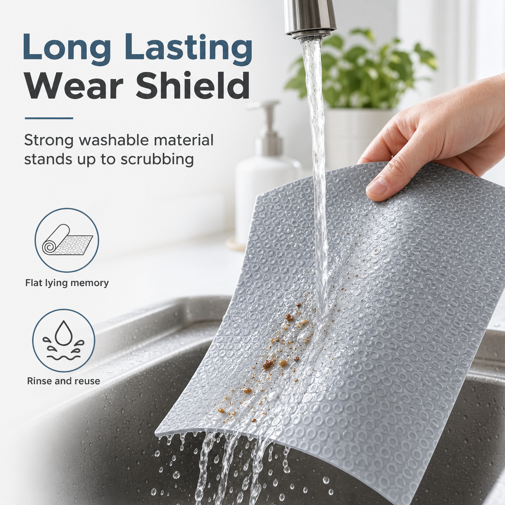 Cuttable EVA Non-Slip Waterproof Drawer Liner