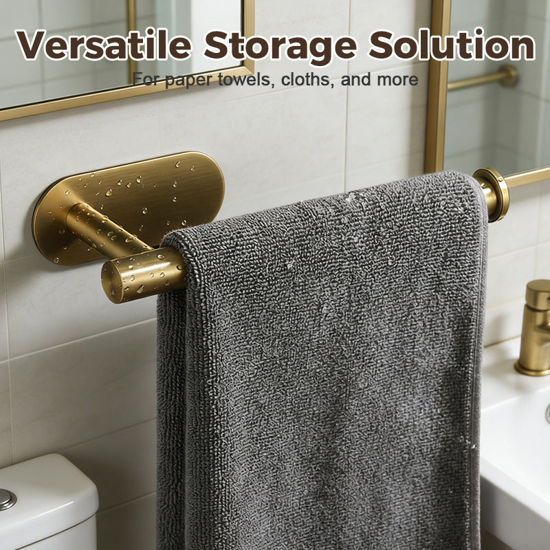Drill-Free Stainless Steel Paper Towel Holder
