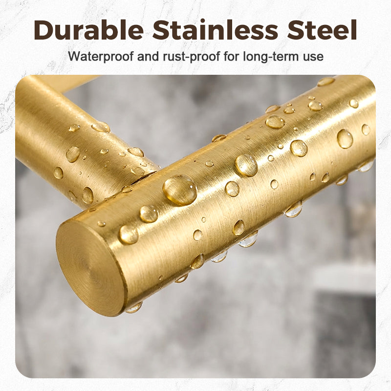 Drill-Free Stainless Steel Paper Towel Holder