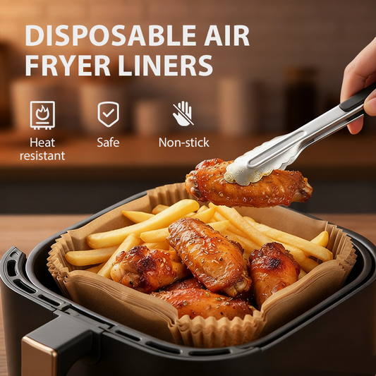 🥳HOT SALE🥳💞15K+ SOLD! Air Fryer Liners – From £9.99! Non-stick, oil-proof & food-grade. Mess-free cooking – grab yours! ✅