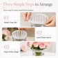 🥳HOT SALE🥳💞50K+ SOLD! Flower Grid – From £3.99! Elastic silicone, hexagonal slots & reusable. Perfect bouquets – grab yours! ✅