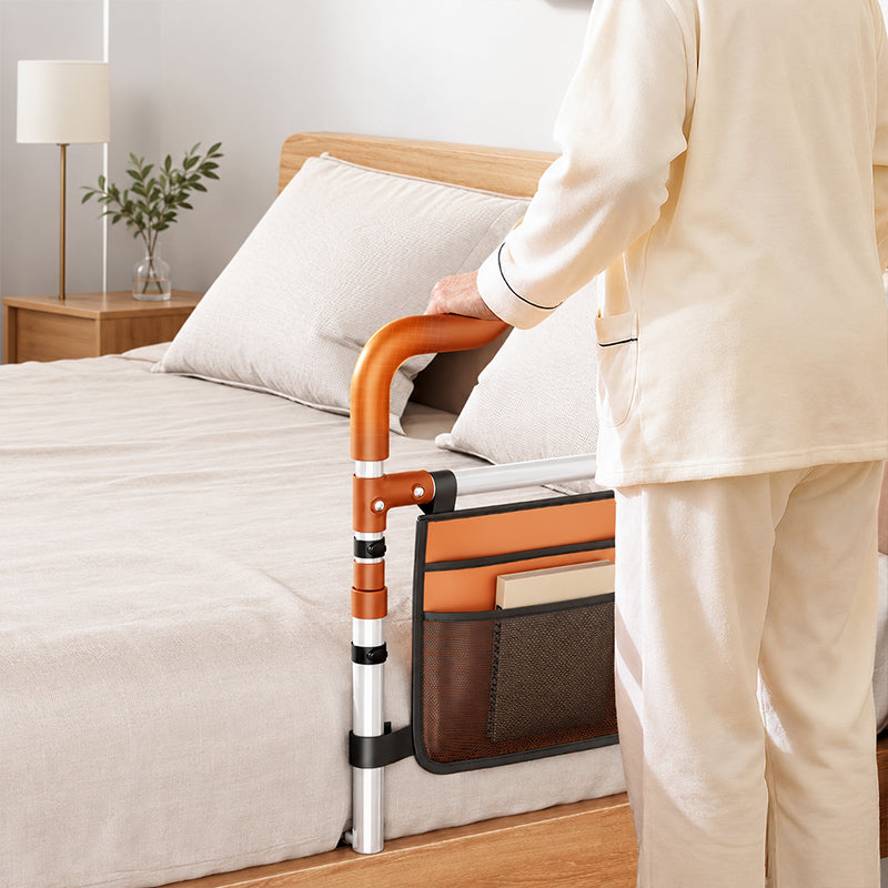 🥳HOT SALE🥳💞50K+ SOLD! Bed Assist Rail – From £59.99! Carbon steel, dual-grip & 6-level height. Safe bedside – grab yours! ✅