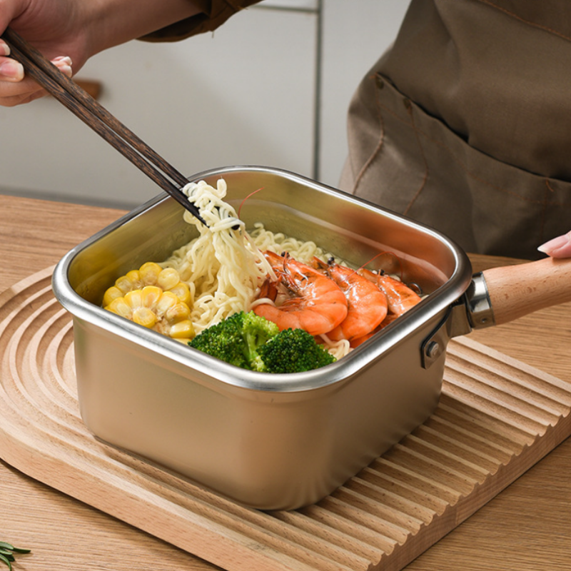⏰50% OFF – LAST CHANCE⏰ Multi-Function Frying Cooker Set – Steam, Boil, Fry, Drain & Store – Stainless Steel – Universal Stove – 2500ml! 🔥