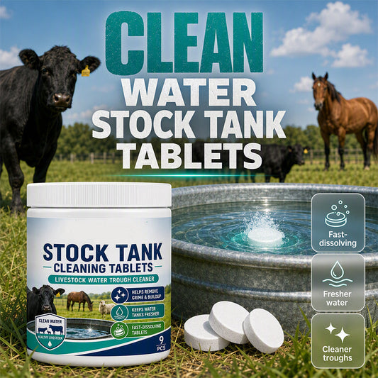 🥳HOT SALE🥳💞49K+ SOLD! Stock Tank Tablets – From £9.99! Fast-dissolving, easy drop-in & fresher water. Farm care – grab yours! ✅
