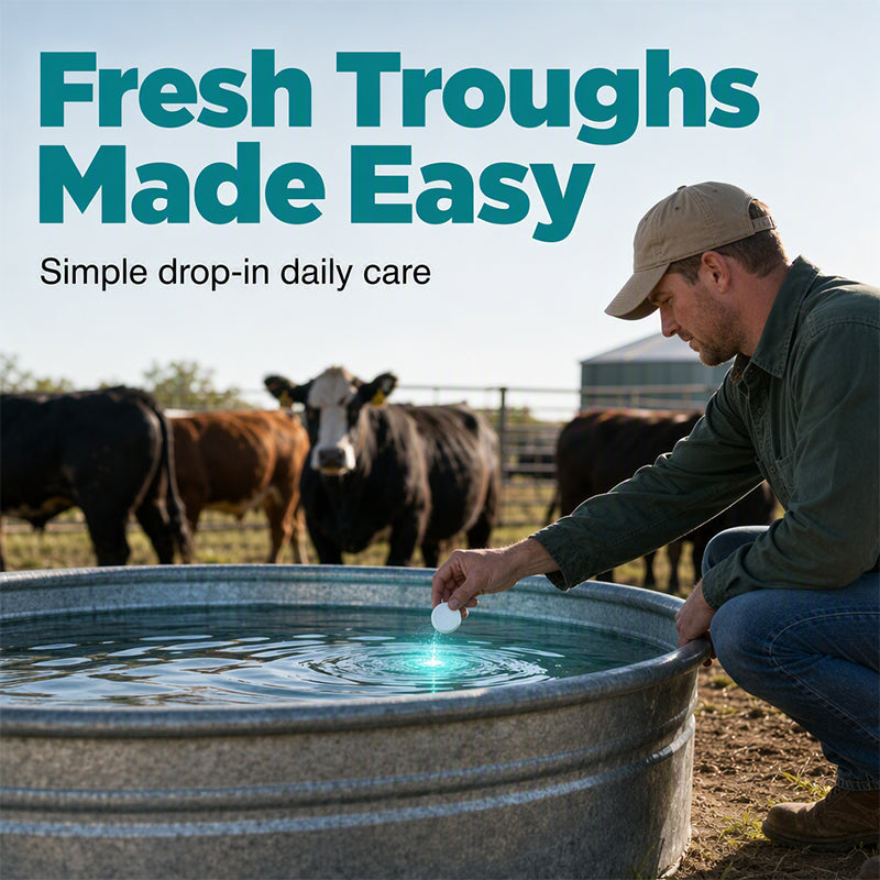 🥳HOT SALE🥳💞49K+ SOLD! Stock Tank Tablets – From £9.99! Fast-dissolving, easy drop-in & fresher water. Farm care – grab yours! ✅