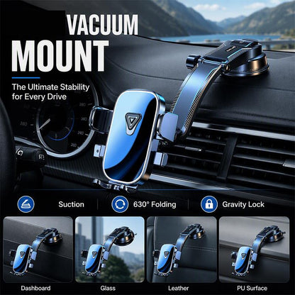 🥳HOT SALE🥳💞50K+ SOLD! Car Phone Holder – From £9.99! Nano vacuum, 360° arm & one-hand lock. Stable driving – grab yours! ✅