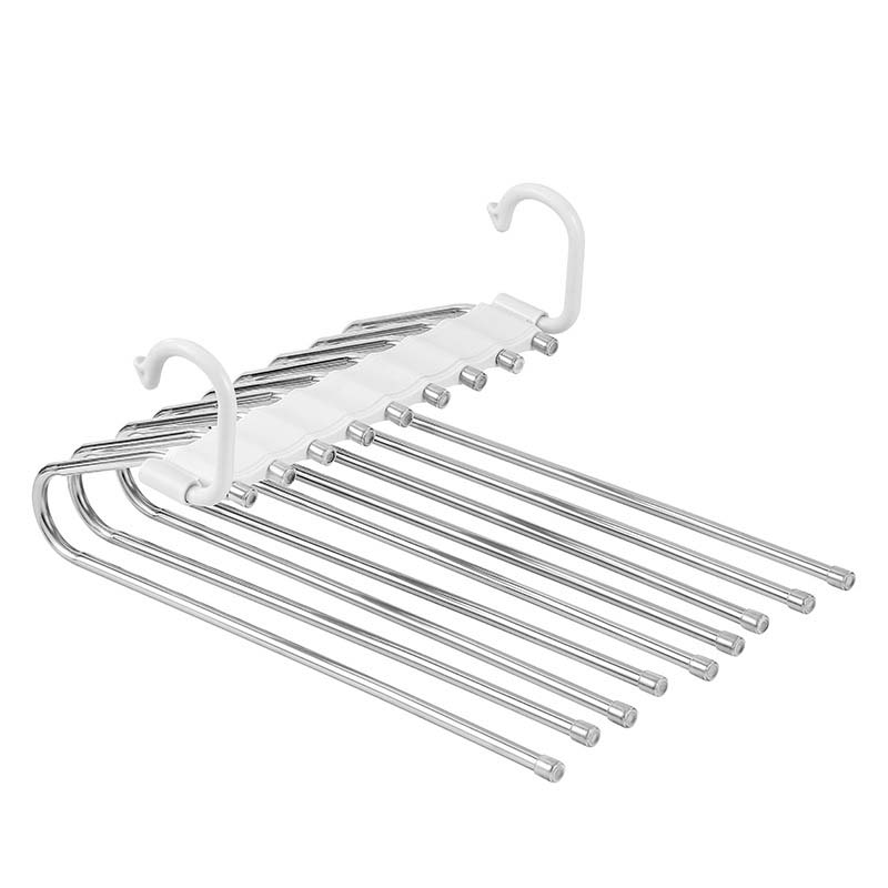 🥳HOT SALE🥳💞50K+ SOLD! Pants Hanger – From £9.99! Multi-layer, anti-slip & 5kg load. Tidy closet – grab yours! ✅