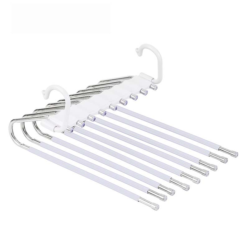 🥳HOT SALE🥳💞50K+ SOLD! Pants Hanger – From £9.99! Multi-layer, anti-slip & 5kg load. Tidy closet – grab yours! ✅