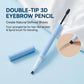 ⏰50% OFF – LAST CHANCE⏰ Double-Head Eyebrow Pencil – Sketch & Groom, Natural 3D Look – Silky Smooth, Long-Lasting – Universal Skin! 🔥