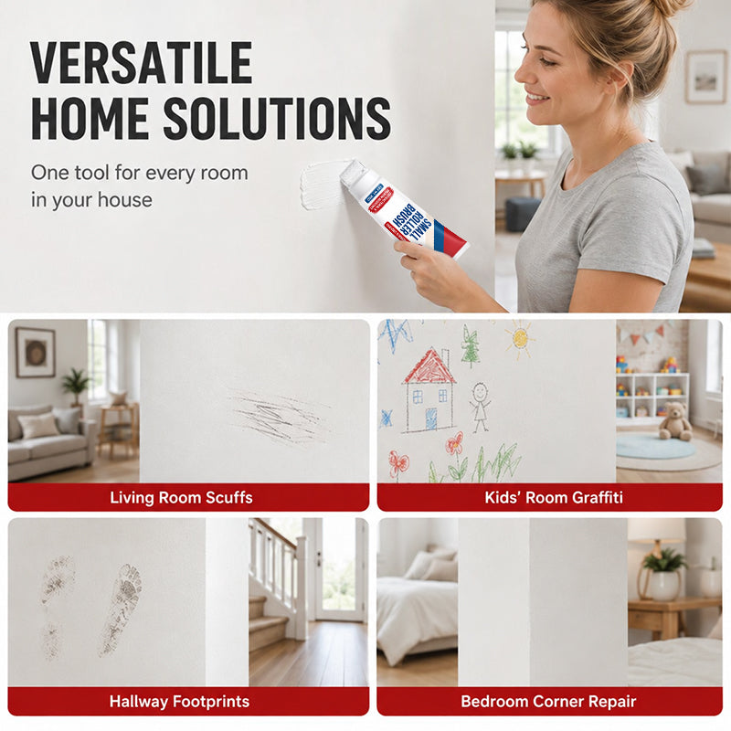 🥳HOT SALE🥳💞50K+ SOLD! Wall Repair Paste – From £6.99! Integrated roller, mess-free & safe. Fix walls fast – grab yours! ✅