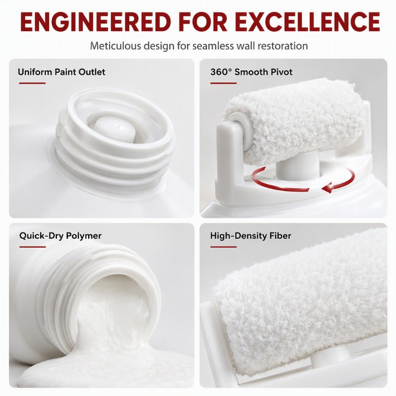 🥳HOT SALE🥳💞50K+ SOLD! Wall Repair Paste – From £6.99! Integrated roller, mess-free & safe. Fix walls fast – grab yours! ✅