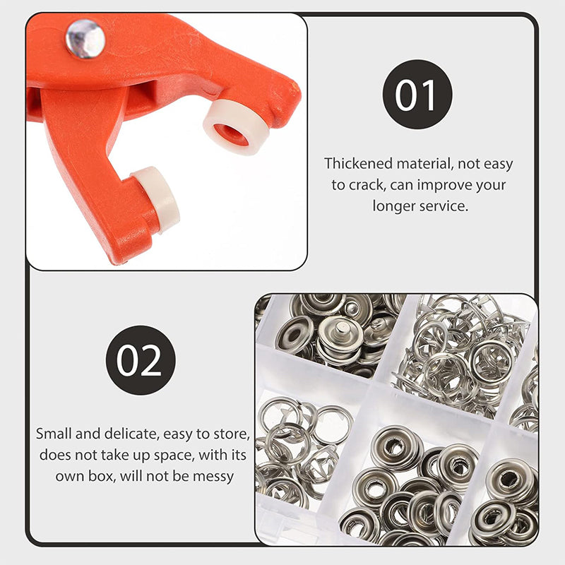 🥳HOT SALE🥳💞50K+ SOLD! Snap Button Kit – From £7.99! Sew-free, ergonomic & durable. Fix buttons fast – grab yours! ✅