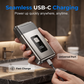 🥳2026 BESTSELLER🪒 Travel Electric Razor – Double Foil Precision, Ultra-Close – IPX7 Waterproof, Wet & Dry – LED Battery Display – Pocket-Sized! 🛡️💨