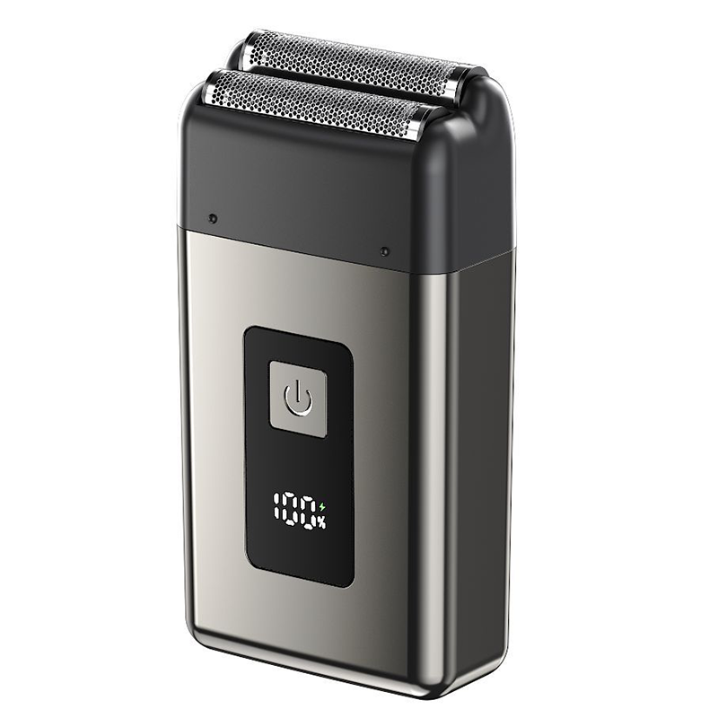 🥳2026 BESTSELLER🪒 Travel Electric Razor – Double Foil Precision, Ultra-Close – IPX7 Waterproof, Wet & Dry – LED Battery Display – Pocket-Sized! 🛡️💨