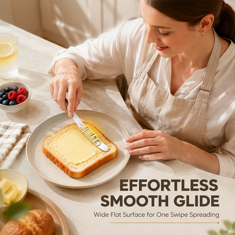 🥳HOT SALE🥳💞50K+ SOLD! Butter Knife – From £7.99! 3-in-1, shredding holes & stainless steel. Perfect spreads – grab yours! ✅
