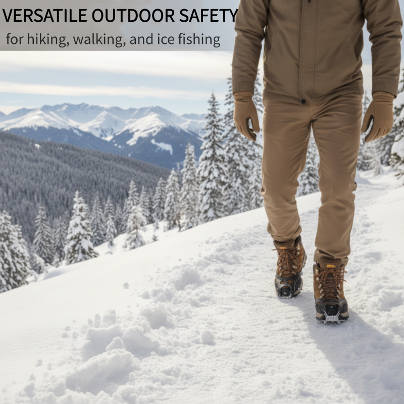 Anti-Slip Ice Cleats for Shoes & Boots