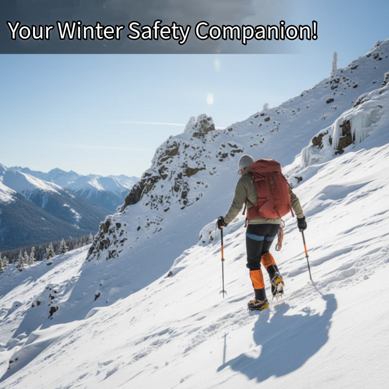 Anti-Slip Ice Cleats for Shoes & Boots