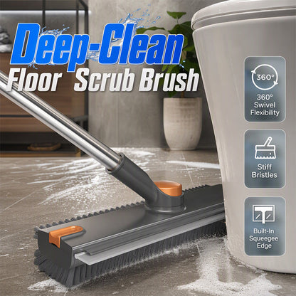 🥳HOT SALE🥳💞50K+ SOLD! Floor Scrub Brush – From £14.99! 2-in-1, 360° rotating & versatile. Deeper clean – grab yours! ✅