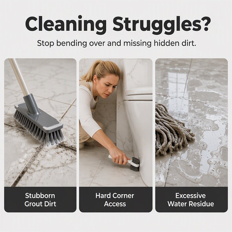 🥳HOT SALE🥳💞50K+ SOLD! Floor Scrub Brush – From £14.99! 2-in-1, 360° rotating & versatile. Deeper clean – grab yours! ✅