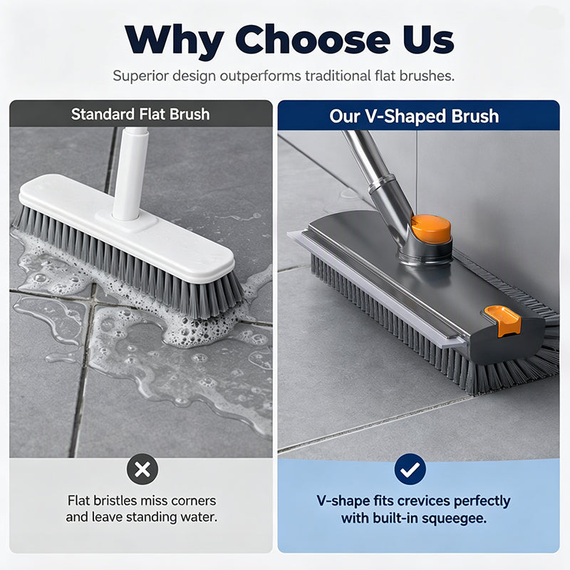 🥳HOT SALE🥳💞50K+ SOLD! Floor Scrub Brush – From £14.99! 2-in-1, 360° rotating & versatile. Deeper clean – grab yours! ✅