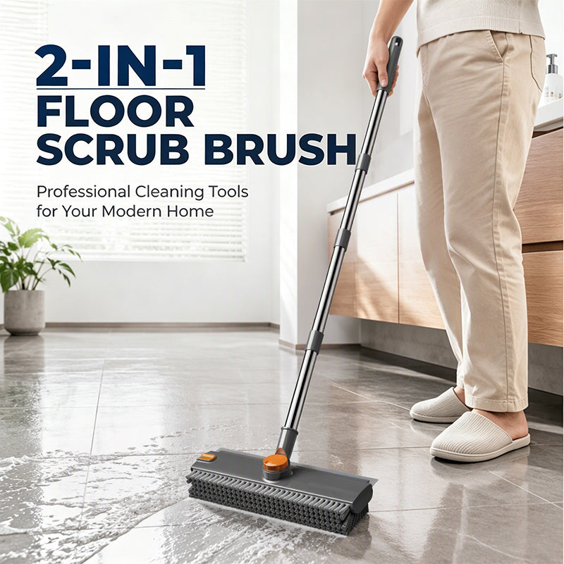 🥳HOT SALE🥳💞50K+ SOLD! Floor Scrub Brush – From £14.99! 2-in-1, 360° rotating & versatile. Deeper clean – grab yours! ✅
