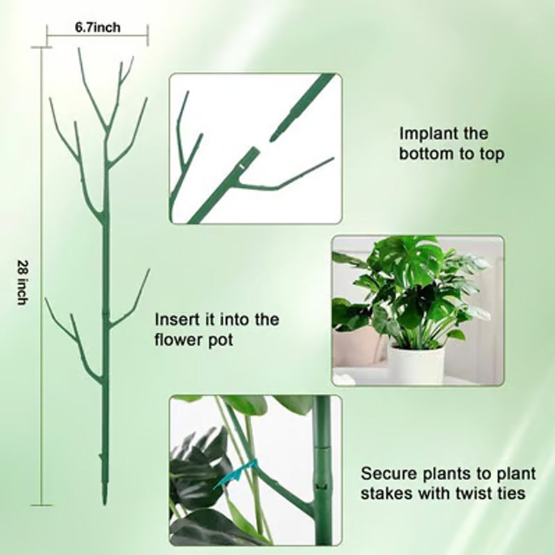 🥳HOT SALE🥳💞50K+ SOLD! Plant Support – From £12.99! Realistic branch, sturdy & extendable. Healthy plants – grab yours! ✅