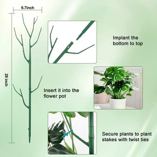 🥳HOT SALE🥳💞50K+ SOLD! Plant Support – From £12.99! Realistic branch, sturdy & extendable. Healthy plants – grab yours! ✅