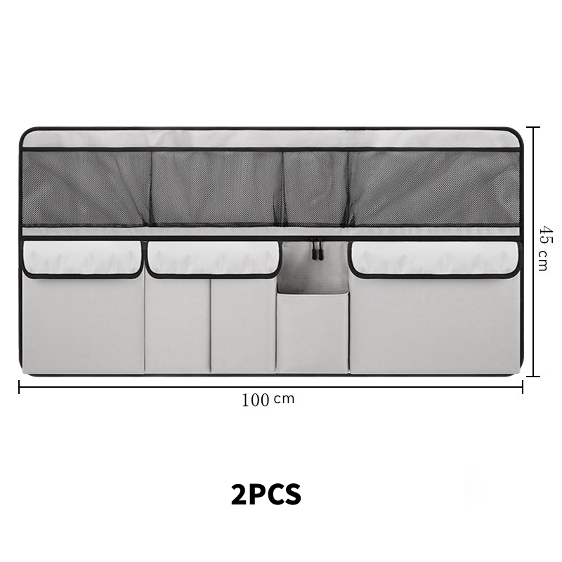 🥳2026 BESTSELLER🚗 Trunk Organizer – Multi-Pocket, Hanging Design – Oxford Fabric, Water-Repellent – Quick-Release Straps, Velcro Fit – 1 or 2 PCS! 🛡️💨