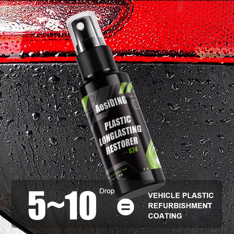 Effective Plastic & Rubber Restorer For Cars