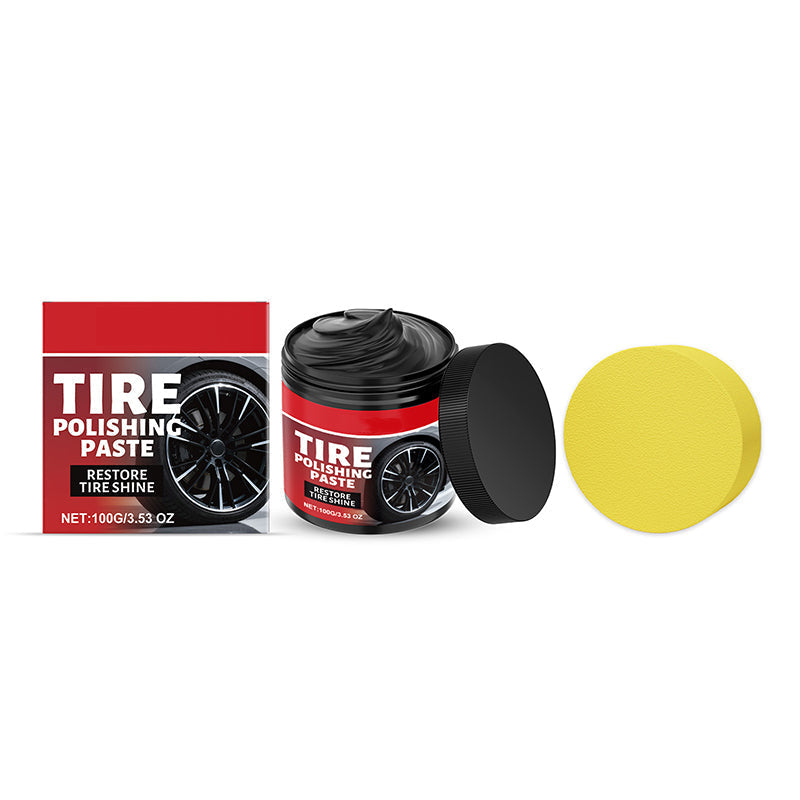 🥳HOT SALE🥳💞50K+ SOLD! Tire Shine Balm – From £8.99! Deep black, quick-dry & UV protection. Showroom tires – grab yours! ✅