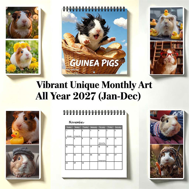 🥳HOT SALE🥳💞50K+ SOLD! Guinea Pig Calendar – From £7.99! 12 cute months, easy planning & charming decor. Brighten your wall – grab yours! ✅