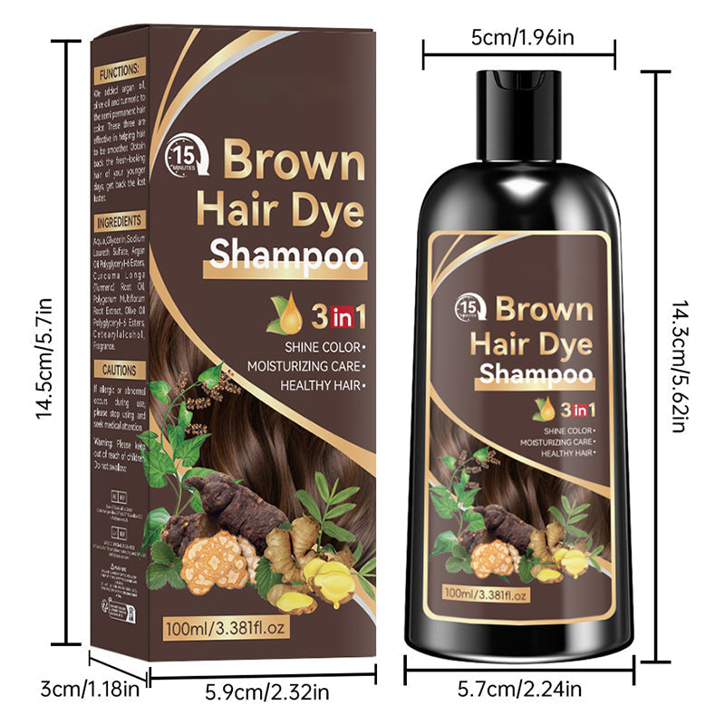 🥳HOT SALE🥳💞50K+ SOLD! Hair Dye Shampoo – From £7.99! 15-min color, herbal & easy apply. Salon tones at home – grab yours! ✅