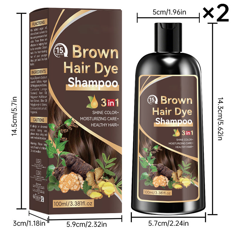 🥳HOT SALE🥳💞50K+ SOLD! Hair Dye Shampoo – From £7.99! 15-min color, herbal & easy apply. Salon tones at home – grab yours! ✅