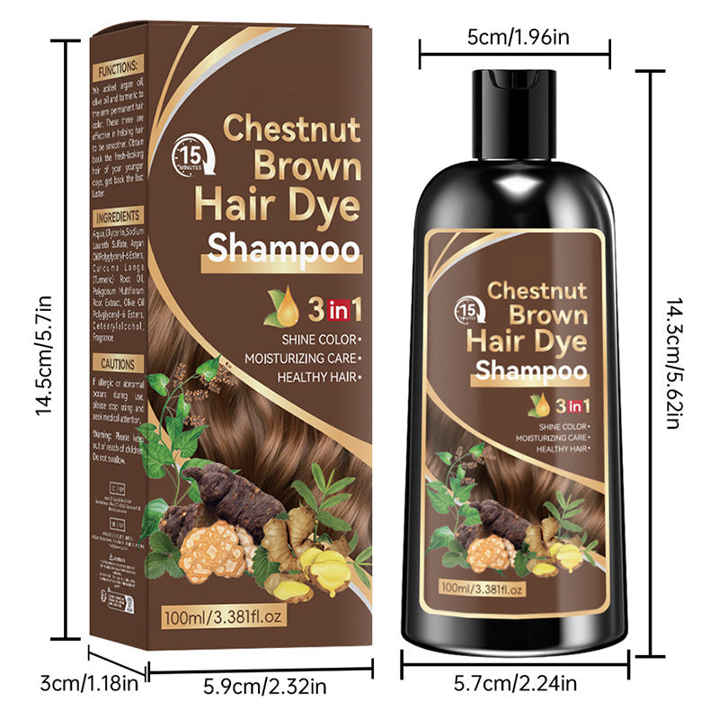 🥳HOT SALE🥳💞50K+ SOLD! Hair Dye Shampoo – From £7.99! 15-min color, herbal & easy apply. Salon tones at home – grab yours! ✅