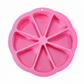 🍰 8-Cavity Triangle Silicone Cake Mold | 23cm