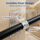 🥳HOT SALE🥳💞50K+ SOLD! Rod Brackets – From £4.99! Self-adhesive, no-drill & invisible. Damage-free hanging – grab yours! ✅